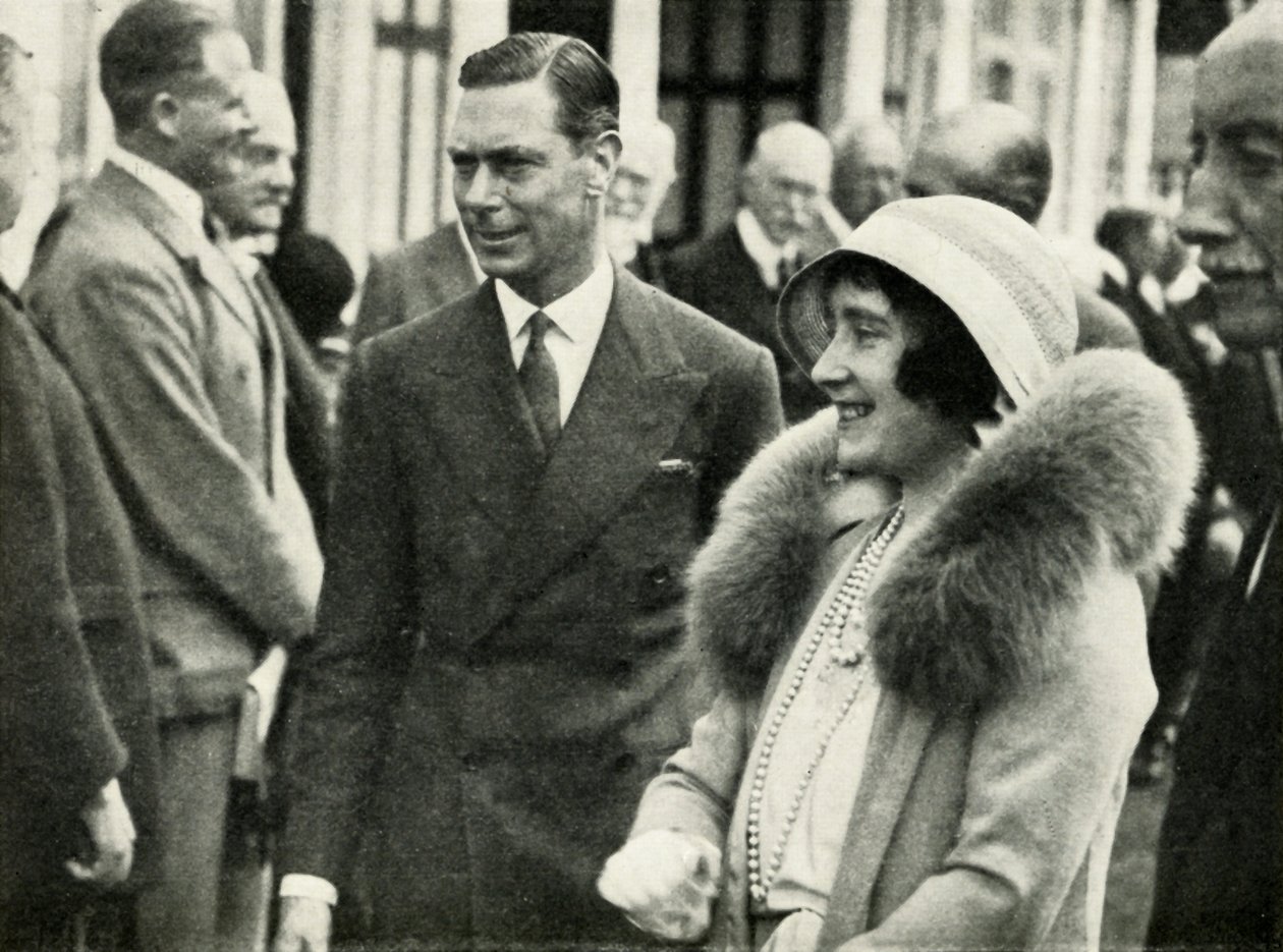 Őfelségeik a Royal Agricultural Show-n, Southampton, 1932, 1937. alkotó: Unbekannt