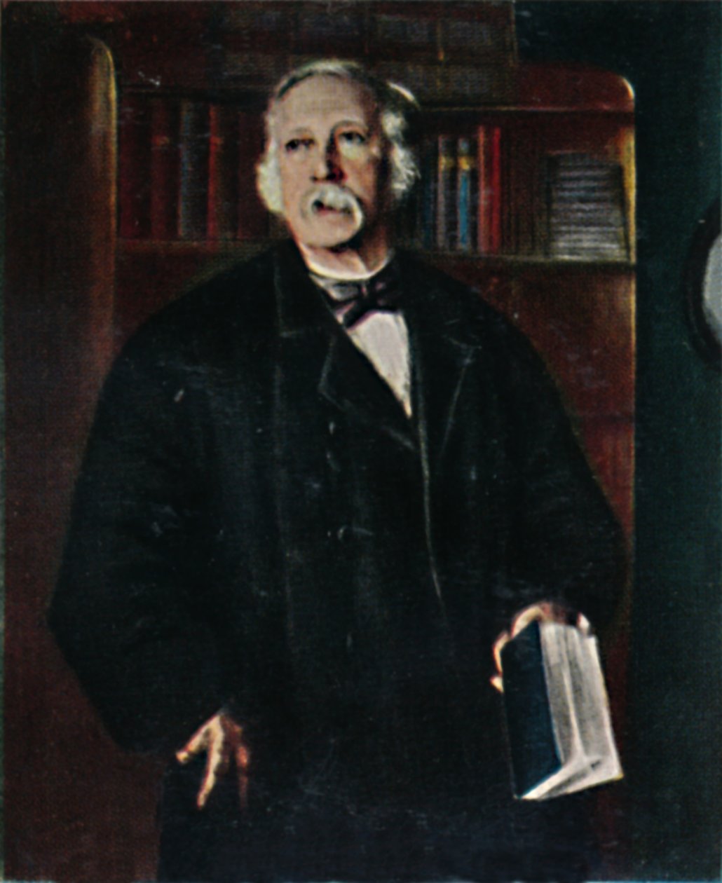 Theodor Fontane 1819-1898. - Hanns Fechner festménye, 1934. alkotó: Unbekannt