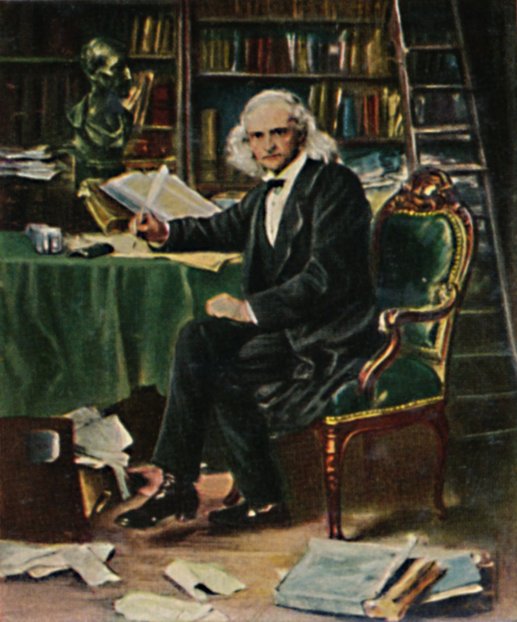 Theodor Mommsen 1817-1903. - Knaus festménye, 1934. alkotó: Unbekannt