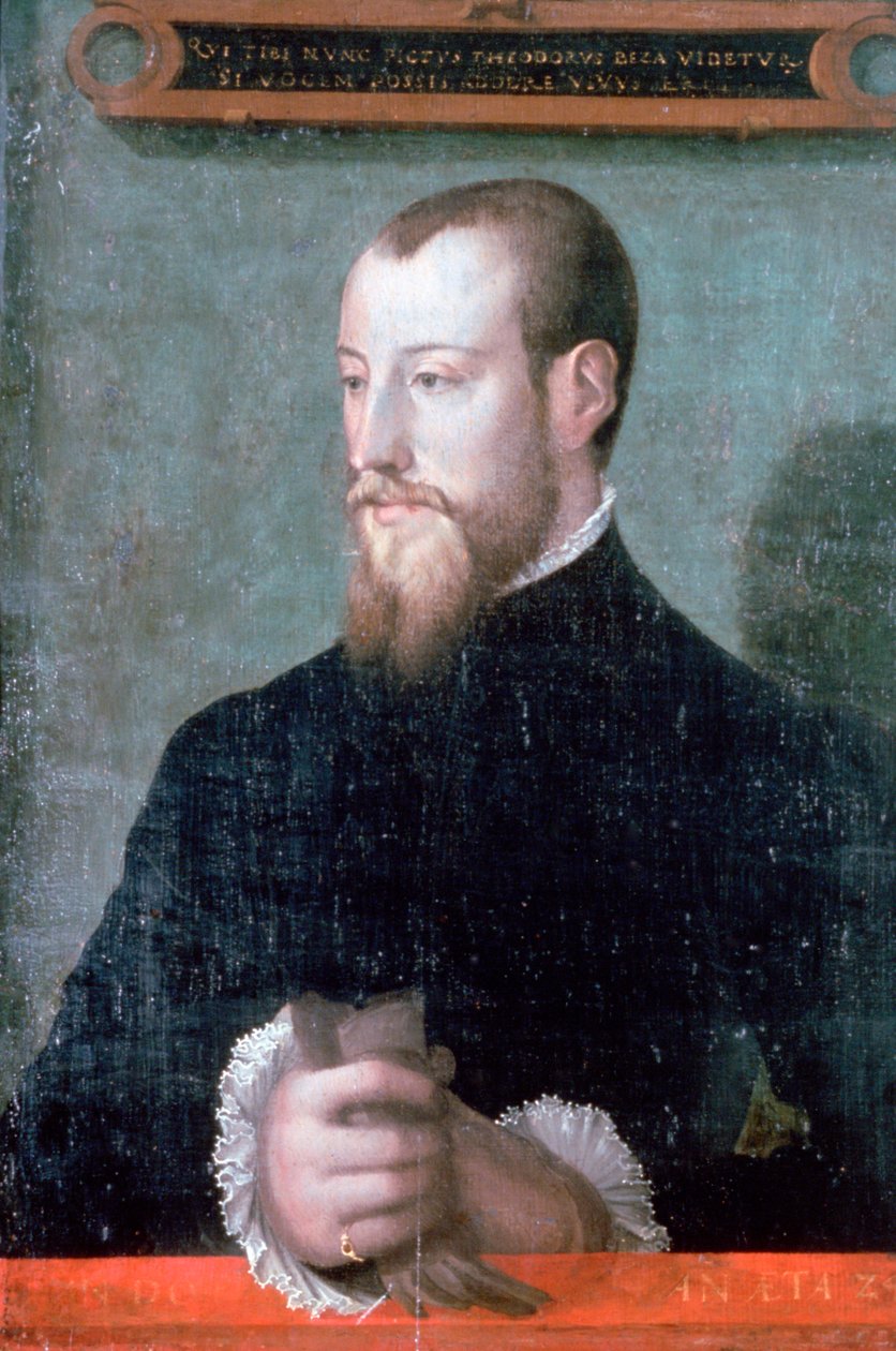 Theodore Beza francia protestáns tudós és teológus, XVI alkotó: Unbekannt