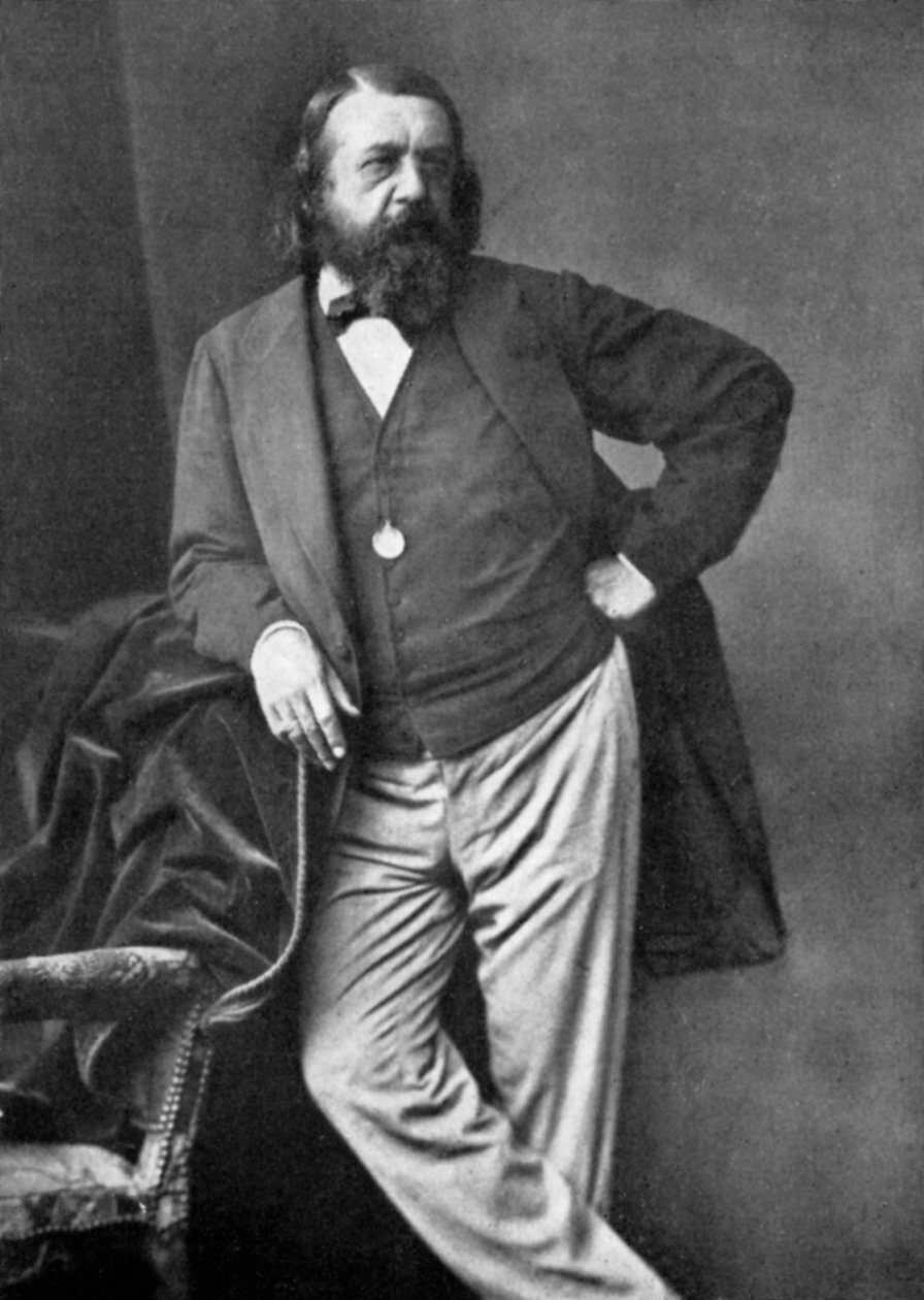 Theophile Gautier francia költő, drámaíró, regényíró, újságíró és irodalomkritikus, XIX. alkotó: Unbekannt