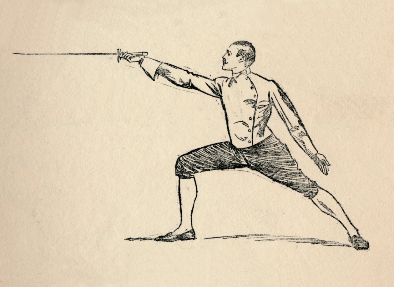 Harmadik helyezés – vívás, 1912 alkotó: Unbekannt