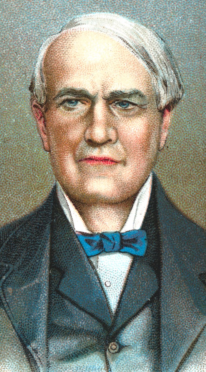 Thomas Alva Edison amerikai feltaláló, 1924 alkotó: Unbekannt