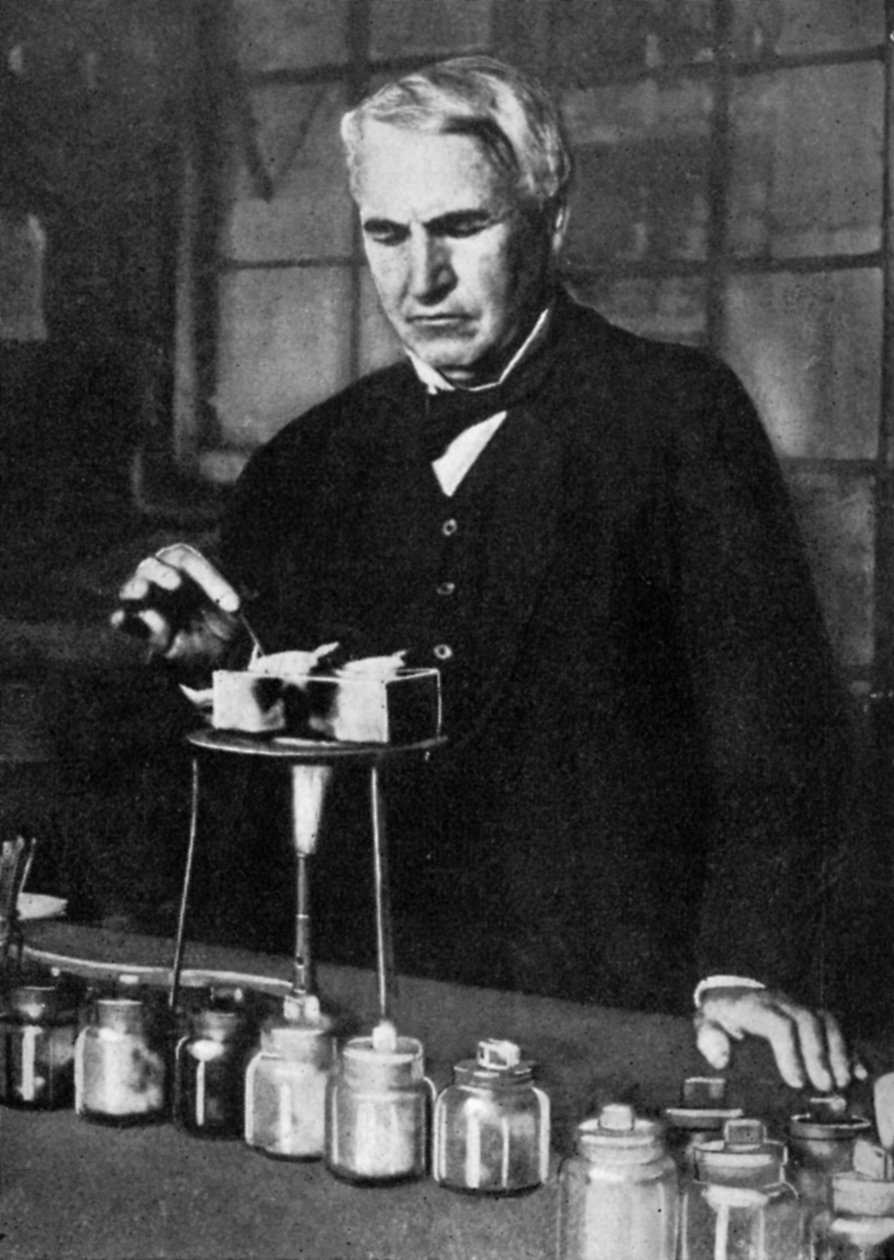Thomas Alva Edison amerikai feltaláló és üzletember, 1926 alkotó: Unbekannt