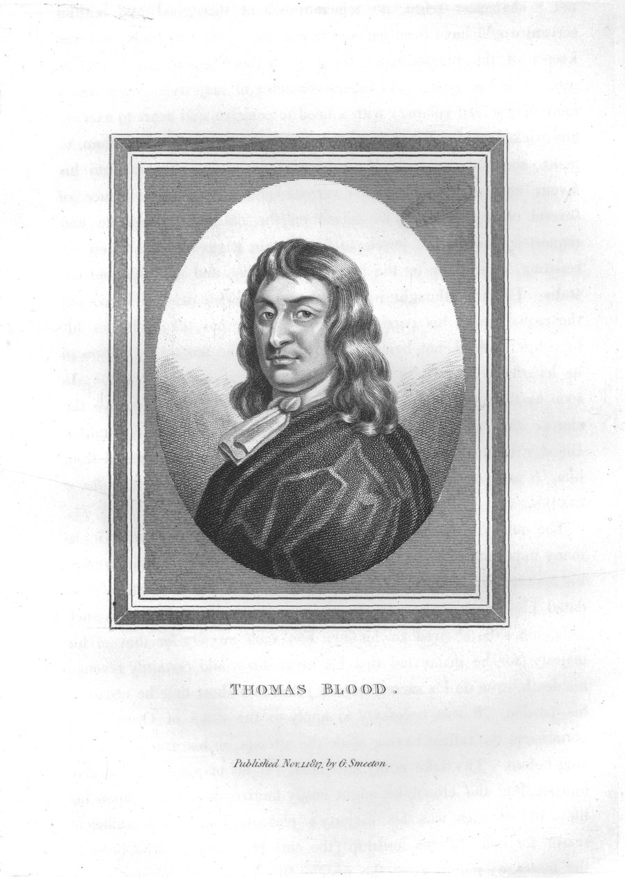 Thomas Blood, 1817 alkotó: Unbekannt
