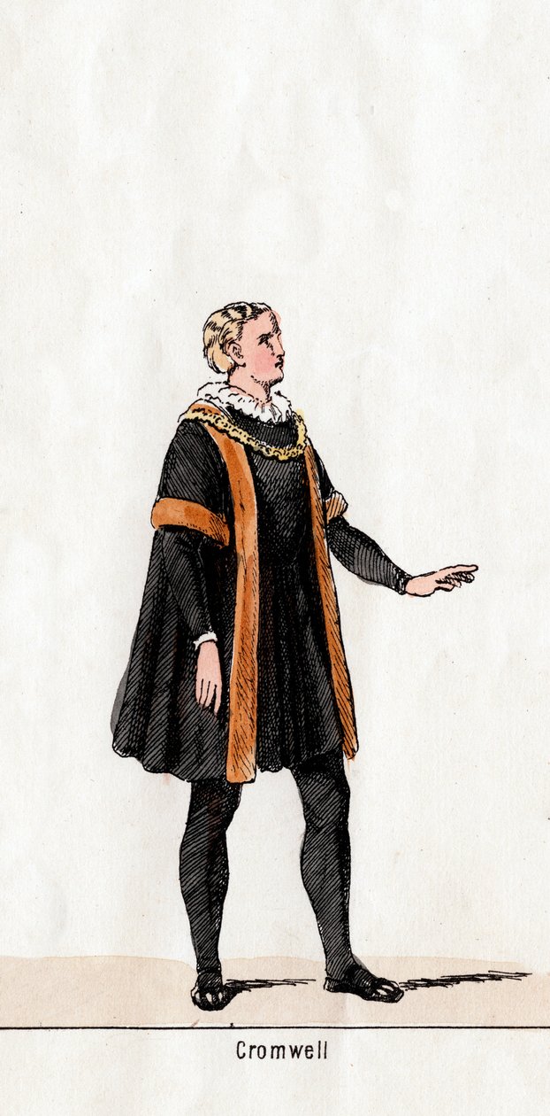 Thomas Cromwell, Shakespeare-darab jelmezterve, VIII. Henry, 19. század alkotó: Unbekannt