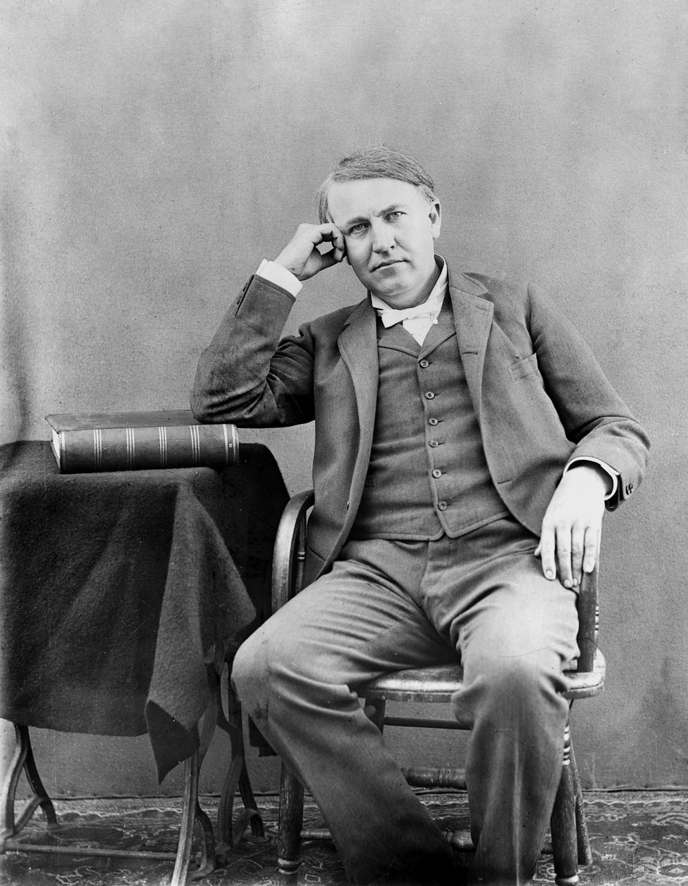 Thomas Edison amerikai feltaláló alkotó: Unbekannt