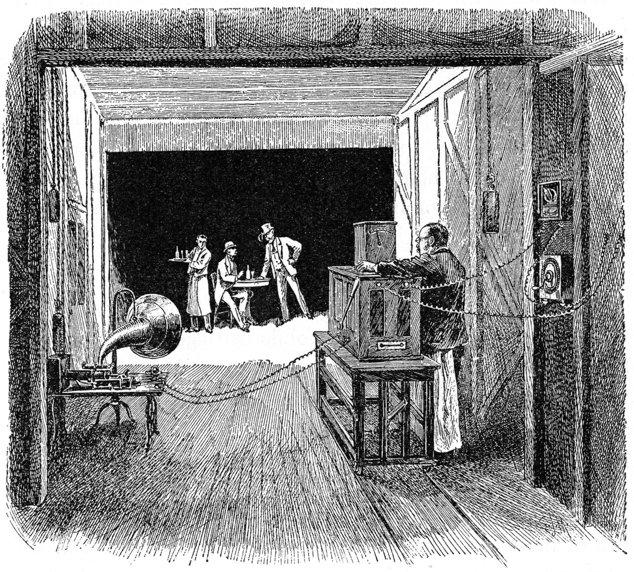 Thomas Edison Kinetográf Színháza, 1891 alkotó: Unbekannt