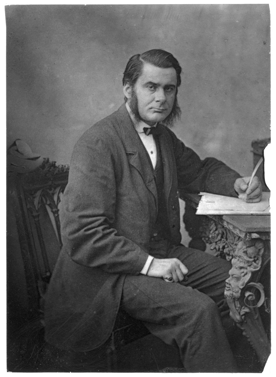 Thomas Henry Huxley brit biológus, 1866 alkotó: Unbekannt