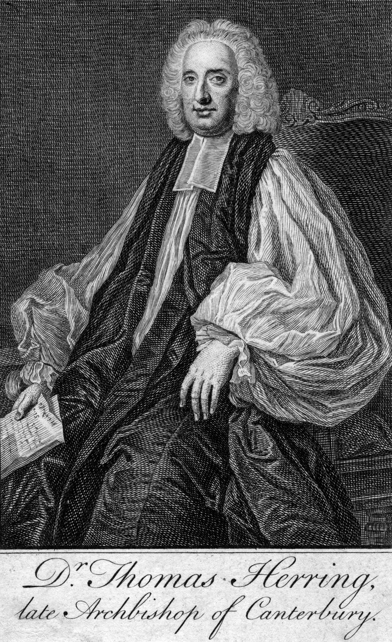 Thomas Herring 1693-1757, Canterbury érseke alkotó: Unbekannt