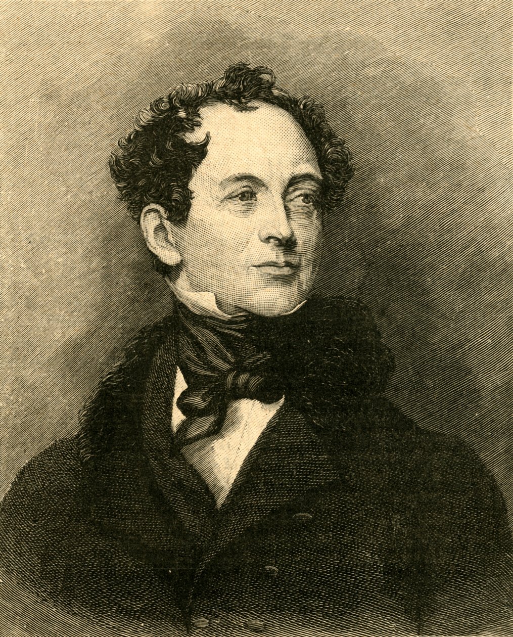 Thomas Moore, ír költő és Lord Byron életrajzírója, 1829–1890. alkotó: Unbekannt