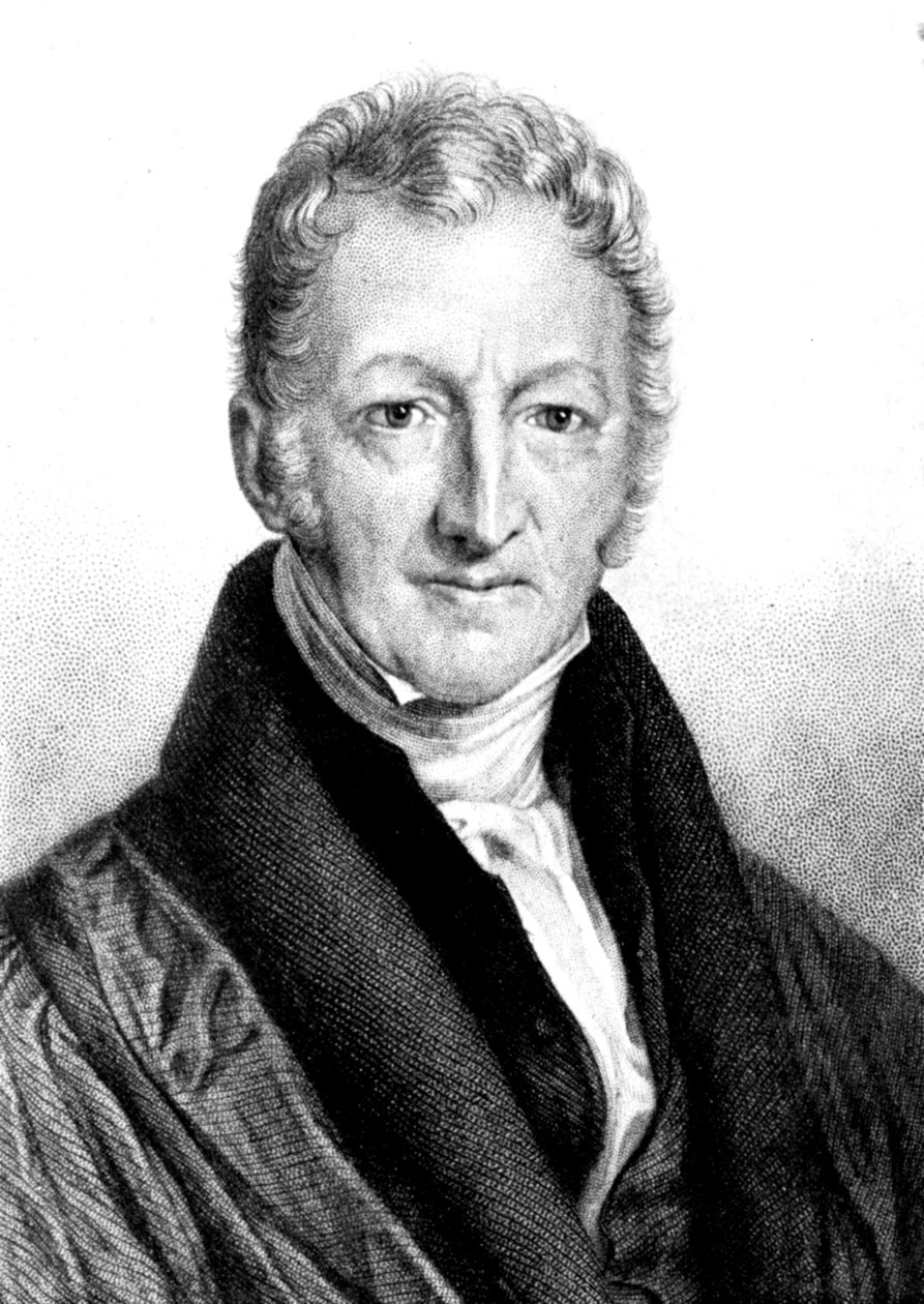 Thomas Robert Malthus angol közgazdász és pap alkotó: Unbekannt