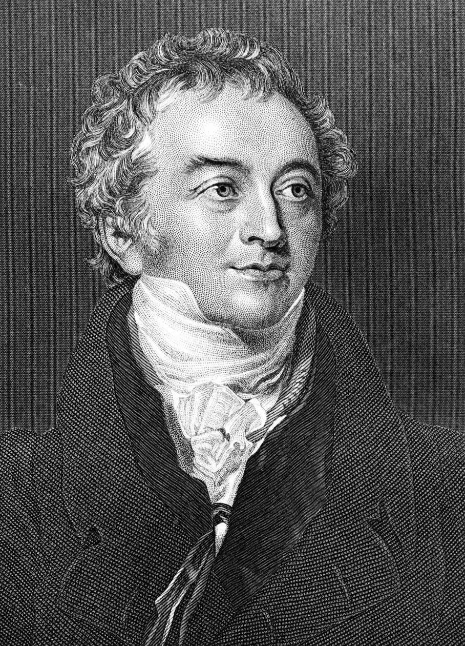 Thomas Young orvos, fizikus és egyiptológus, 1810 alkotó: Unbekannt