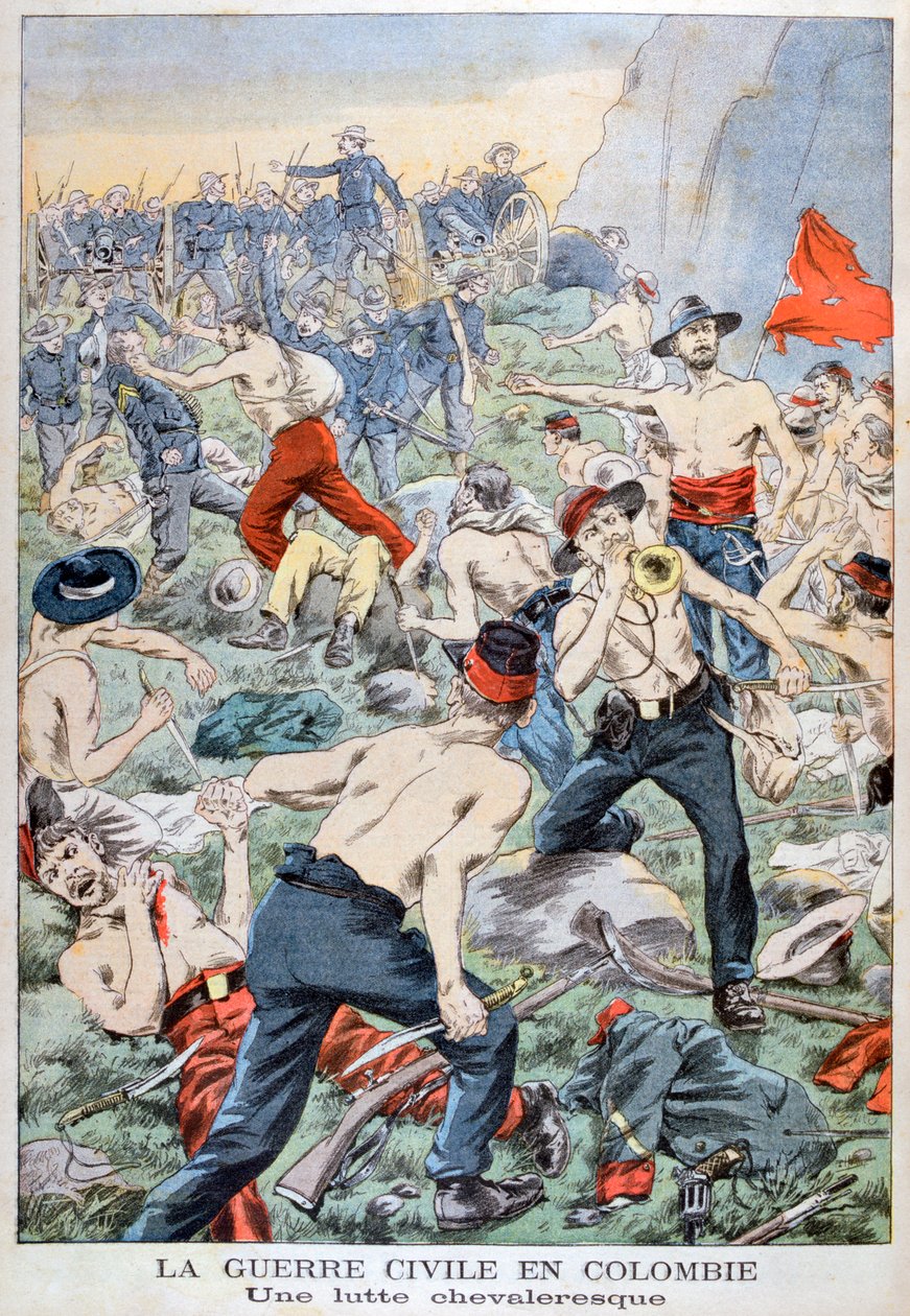 Ezernapos háború, Kolumbia, 1902 alkotó: Unbekannt