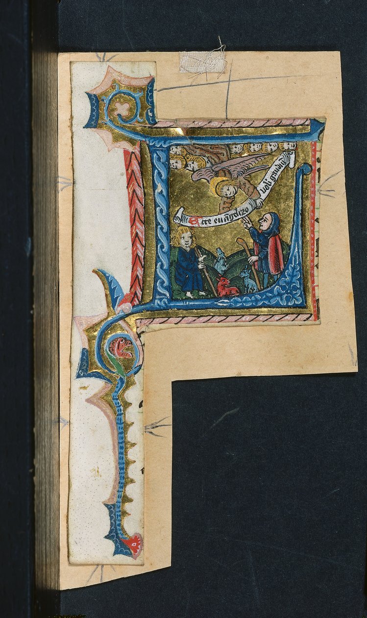 Három kivágás egy misekönyvből, c. 1470-1500. alkotó: Unbekannt