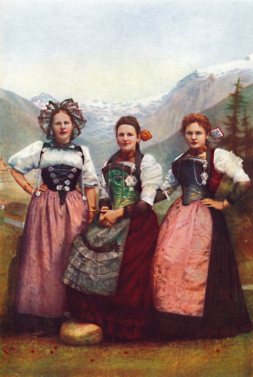 Három svájci lány, 1912 alkotó: Unbekannt