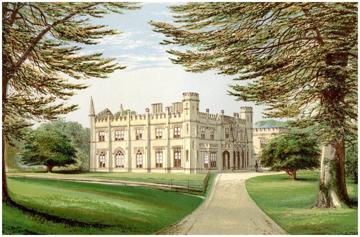 Thrybergh Park, Yorkshire, a Fullerton család otthona, 1880 alkotó: Unbekannt