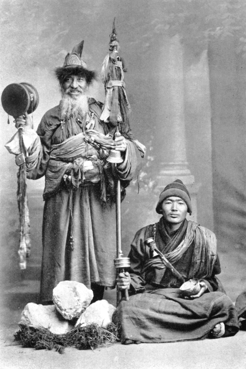 Tibeti káromkodók, 1910 alkotó: Unbekannt