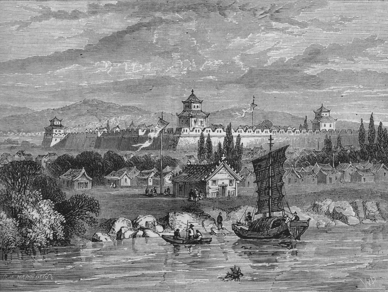 Tientsin, 1880 alkotó: Unbekannt