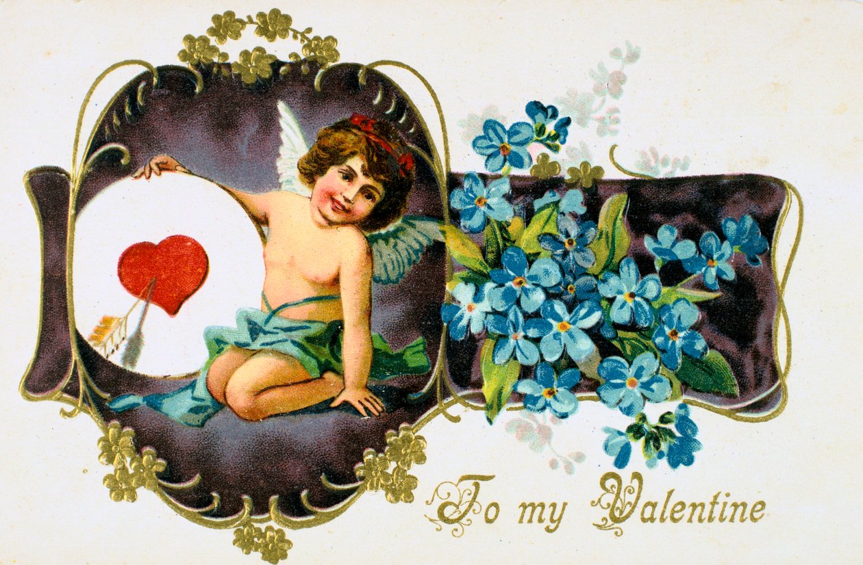 To My Valentine, American Valentine kártya, 1907 alkotó: Unbekannt