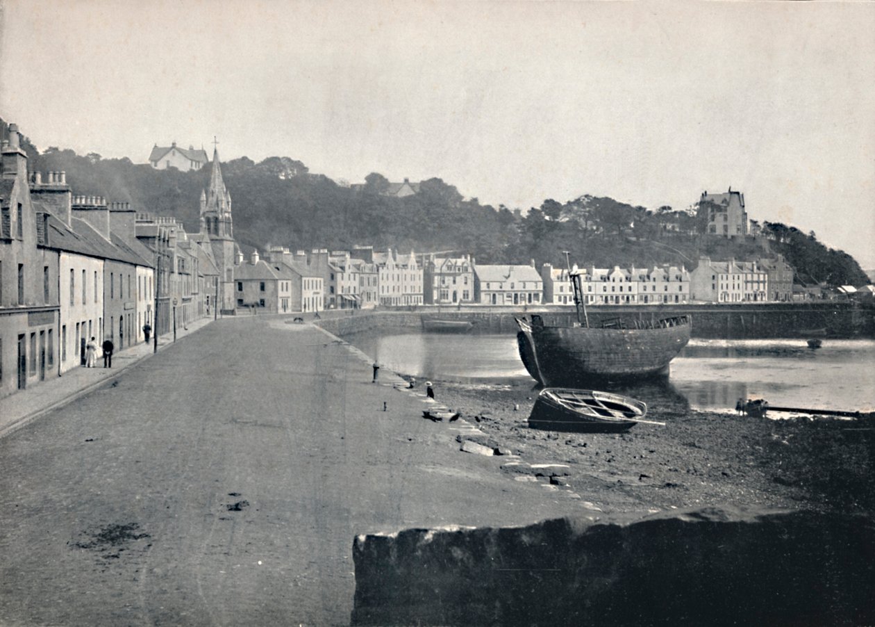 Tobermory – A város általános képe, 1895 alkotó: Unbekannt