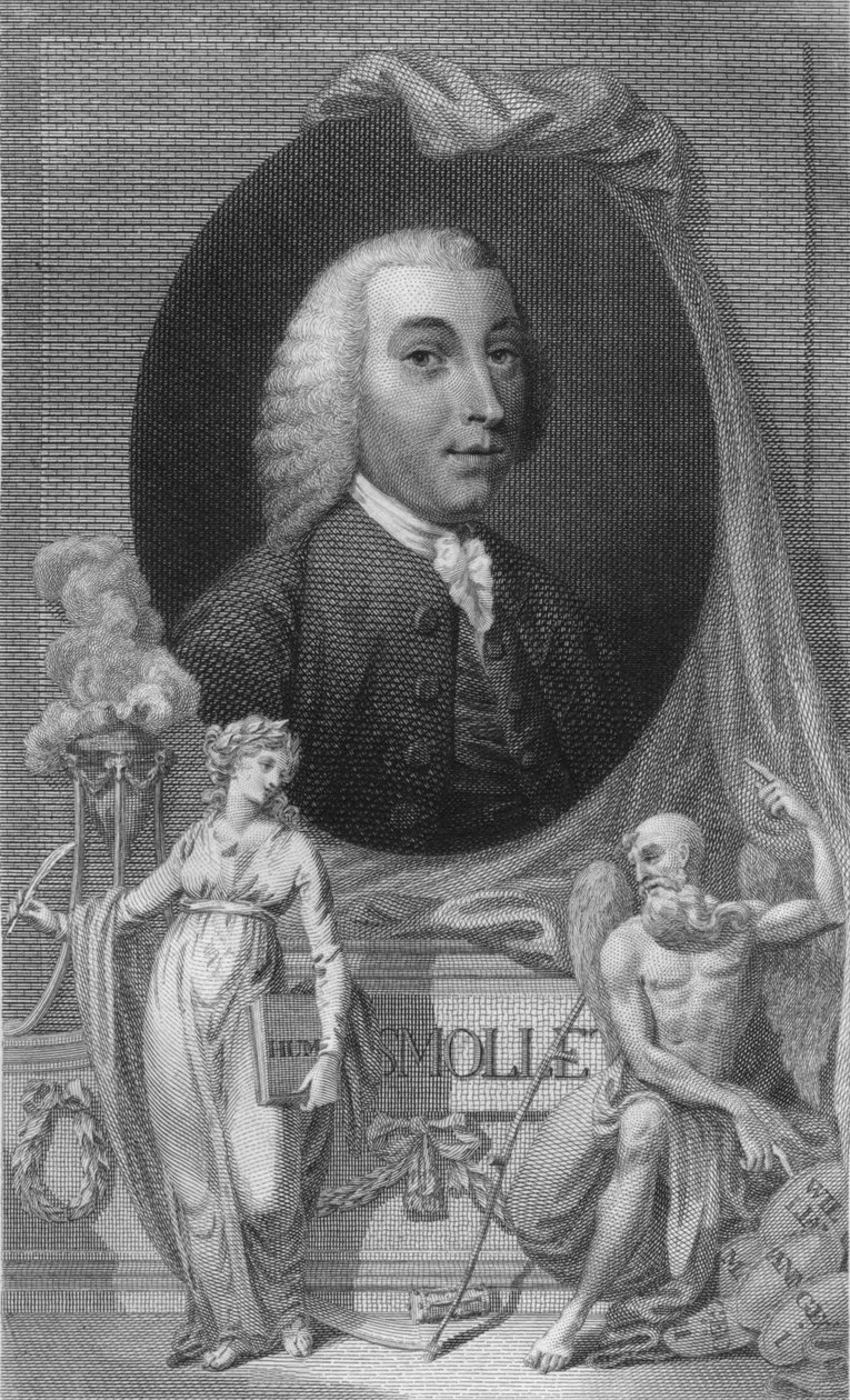 Tobias Smollett, 1790 alkotó: Unbekannt