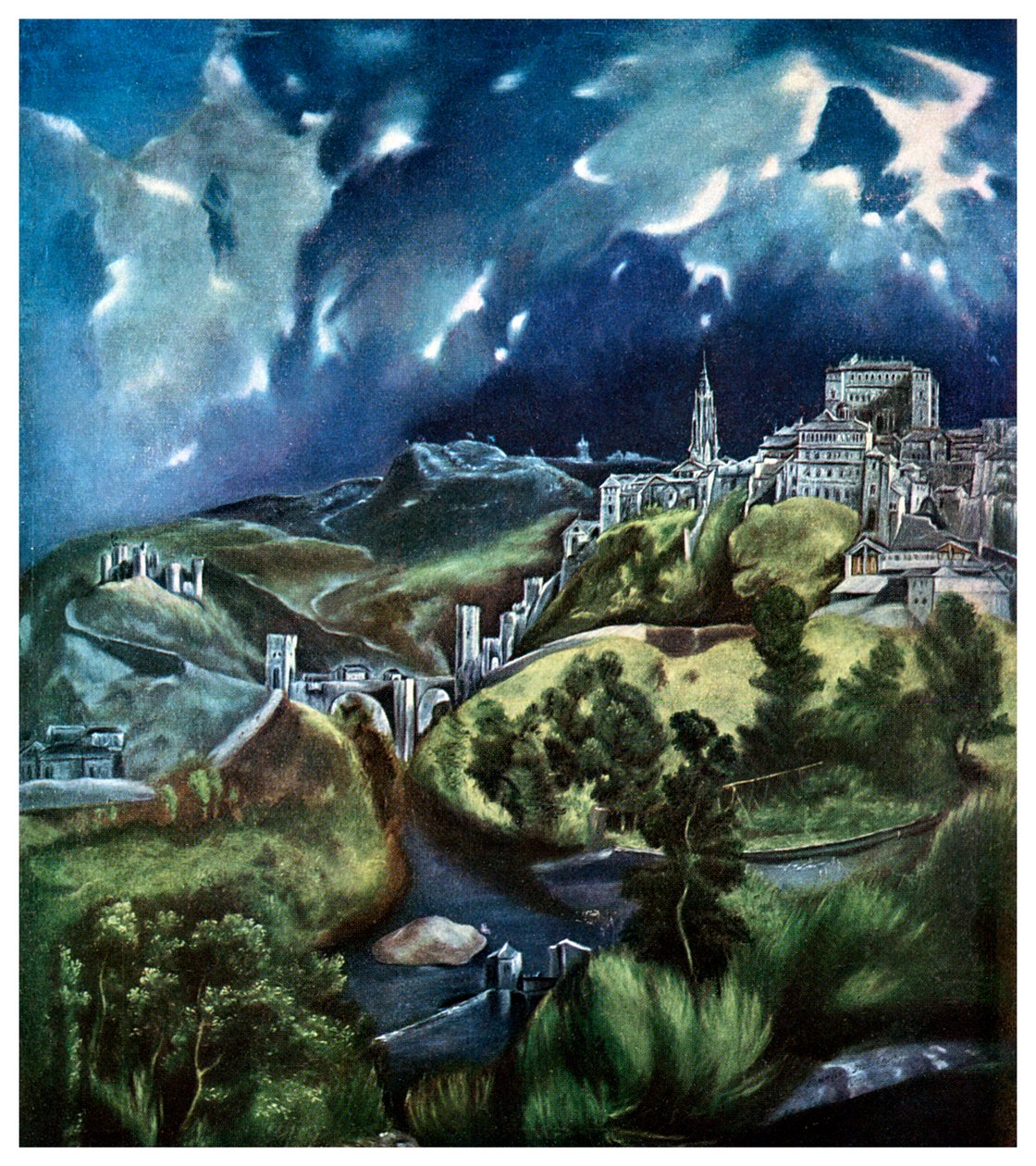Toledo, Spanyolország, 1597-1599 1956 alkotó: Unbekannt