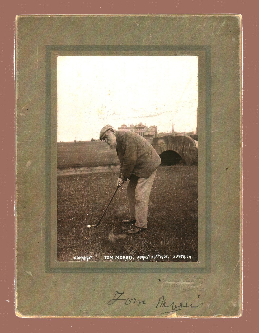 Tom Morris, 1905. augusztus 23 alkotó: Unbekannt