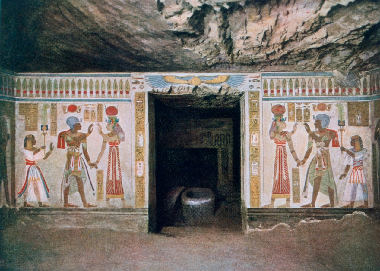 Amun-her-khepeshef, II. Ramszesz fiának sírja, Théba, Egyiptom, XX. század alkotó: Unbekannt