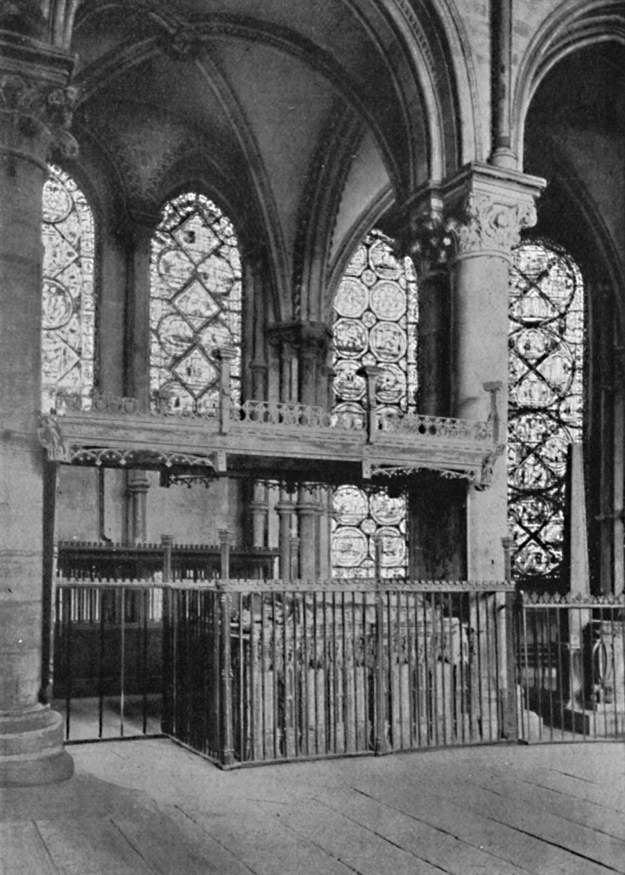 IV. Henrik sírja, Canterbury katedrálisa, 1903 alkotó: Unbekannt