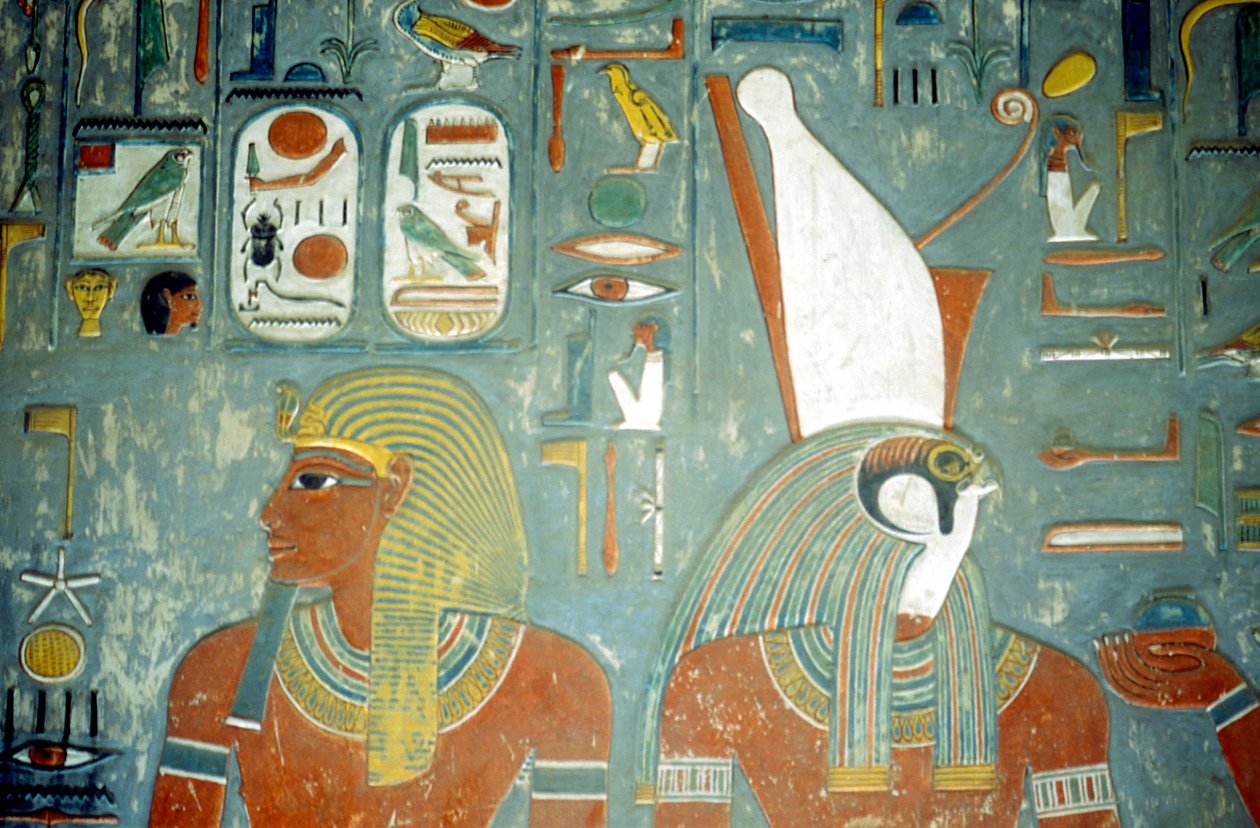 Horemheb, a 18. dinasztia utolsó királyának sírja, ókori egyiptomi, Kr.e. 1292 alkotó: Unbekannt