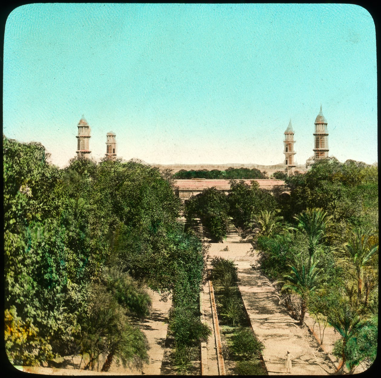 Jahangir sírja, Lahore, India, a 19. század végén vagy a 20. század elején alkotó: Unbekannt