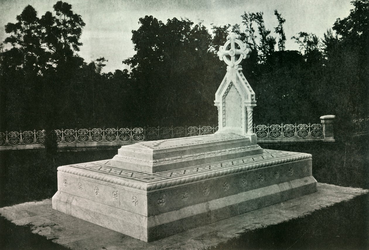 Lady Canning sírja Barrackpore-ban, 1925. alkotó: Unbekannt