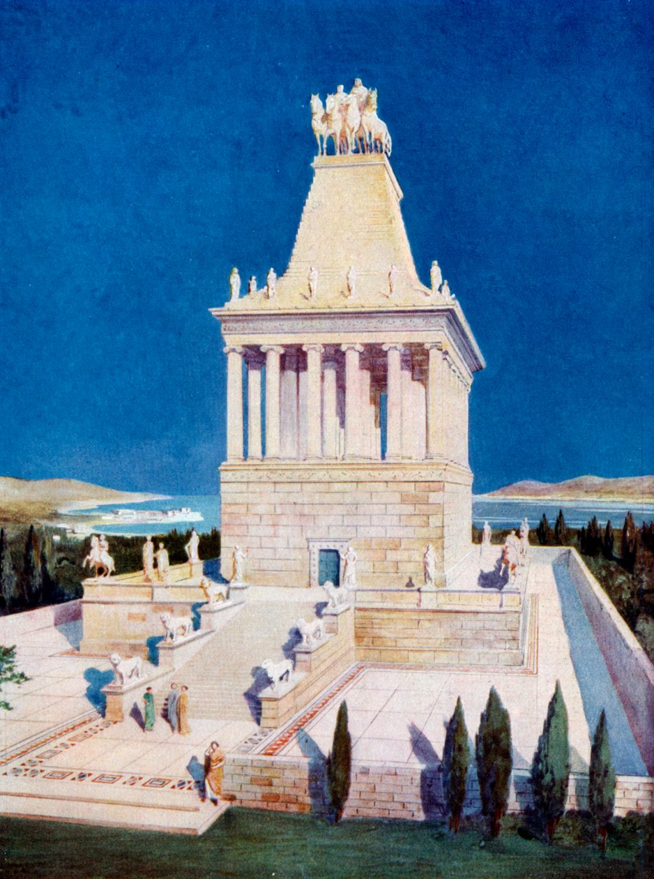 Mauszolosz sírja Halikarnasszusban, 1933-1934 alkotó: Unbekannt