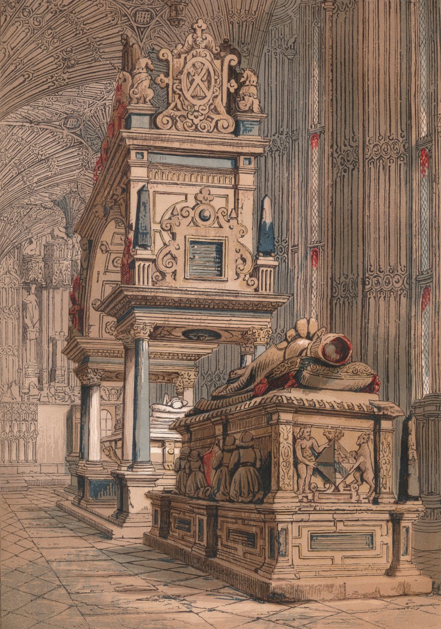 Erzsébet királynő sírja, 1845 alkotó: Unbekannt