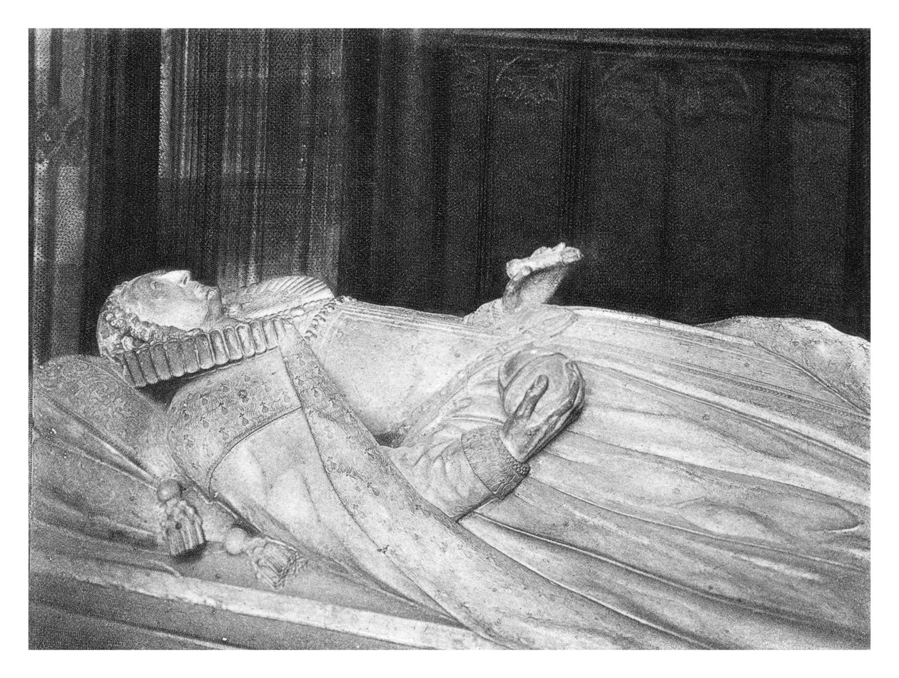 I. Erzsébet királynő sírja, Westminster Abbey, 1896 alkotó: Unbekannt