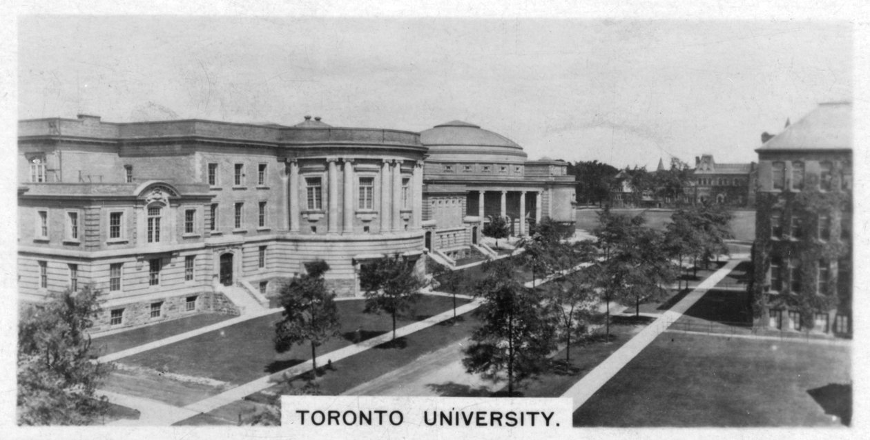 Torontói Egyetem, Kanada, 1920-as évek alkotó: Unbekannt