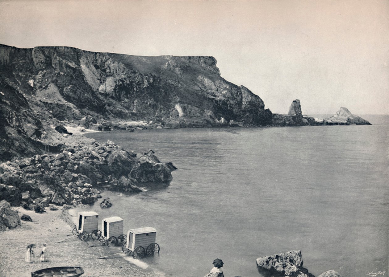 Torquay – Ansteys Cove, 1895 alkotó: Unbekannt