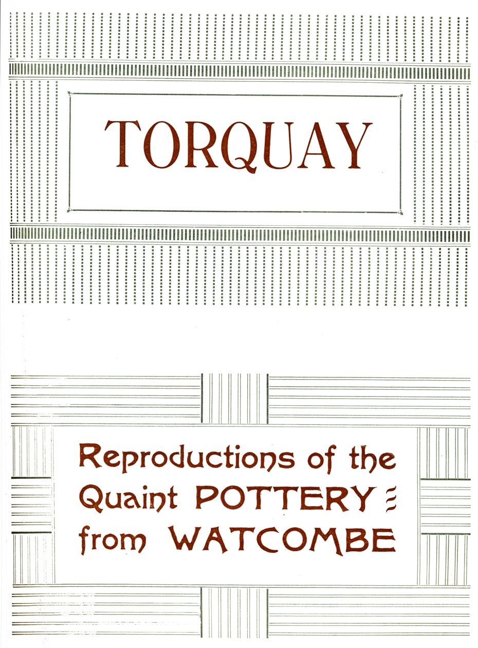 Torquay – A Watcombe-i furcsa kerámia reprodukciói, 1919 alkotó: Unbekannt