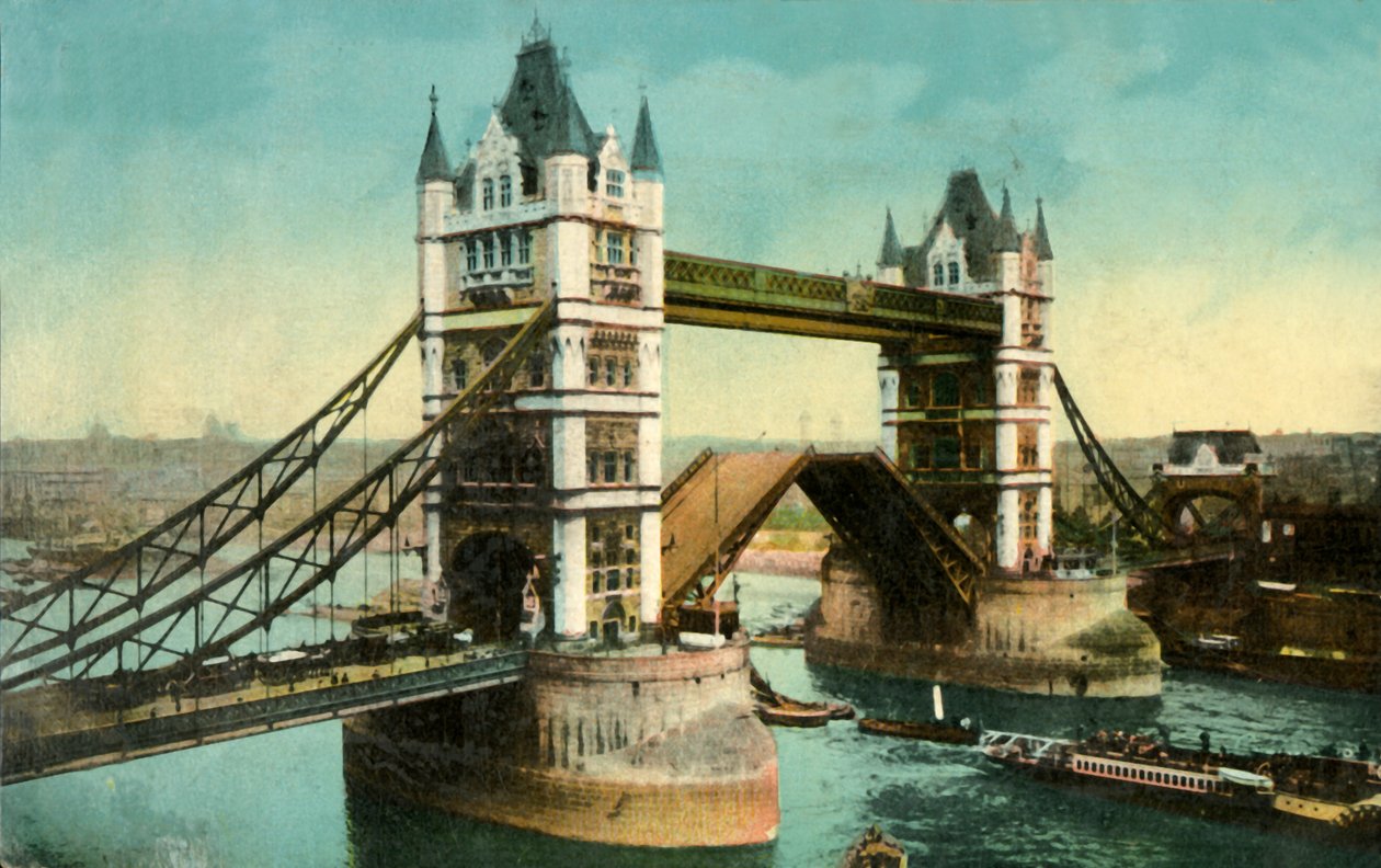 Tower Bridge, London, . alkotó: Unbekannt