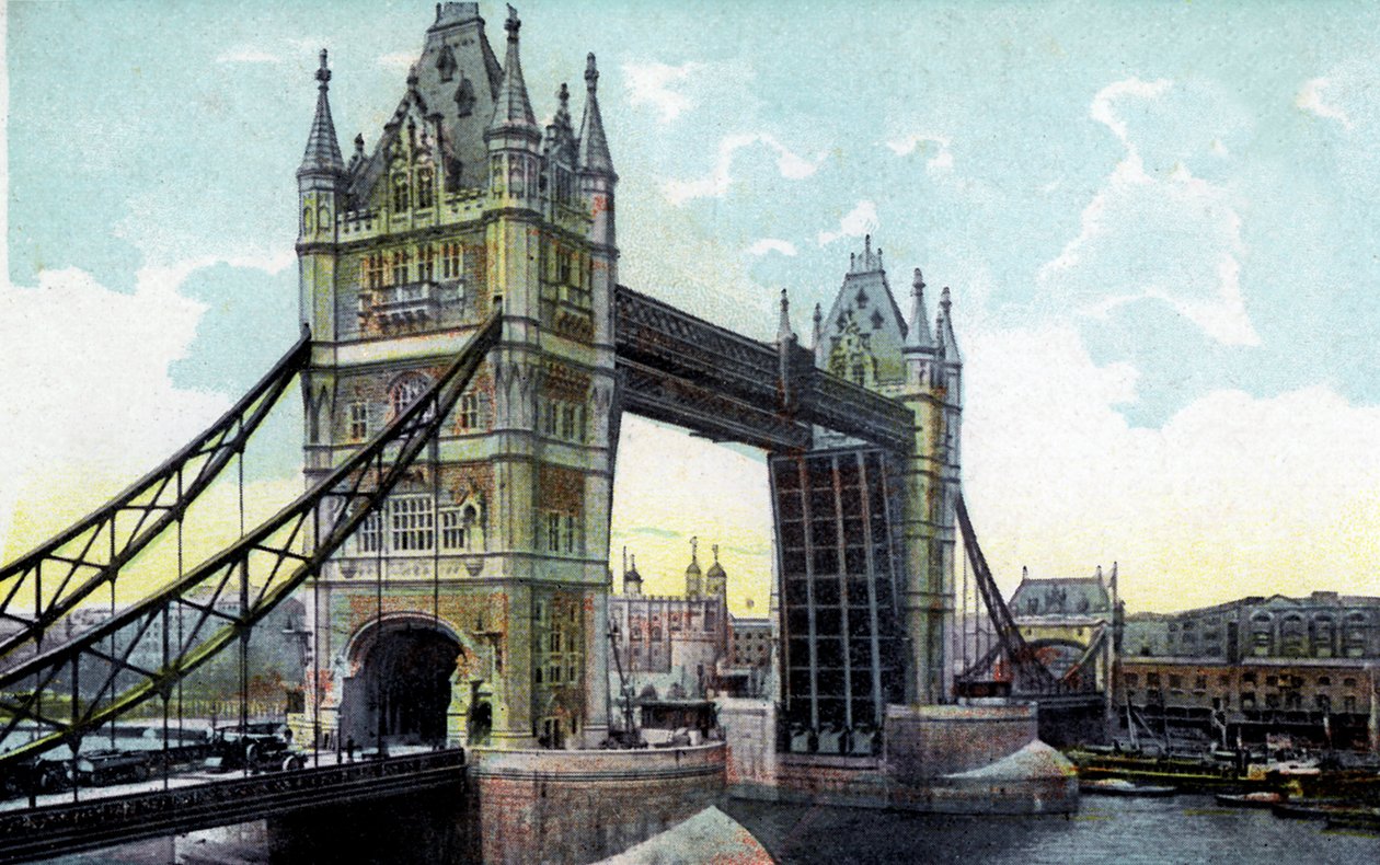Tower Bridge, London, XX. század alkotó: Unbekannt