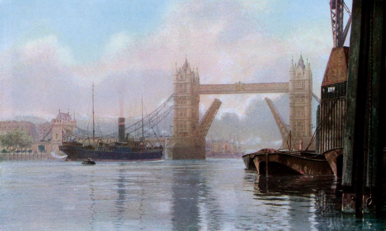 Tower Bridge, London, 1930-as évek alkotó: Unbekannt
