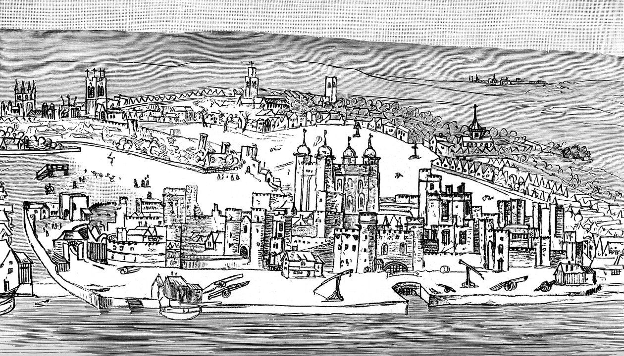 Londoni Tower, 1543, 1893 alkotó: Unbekannt