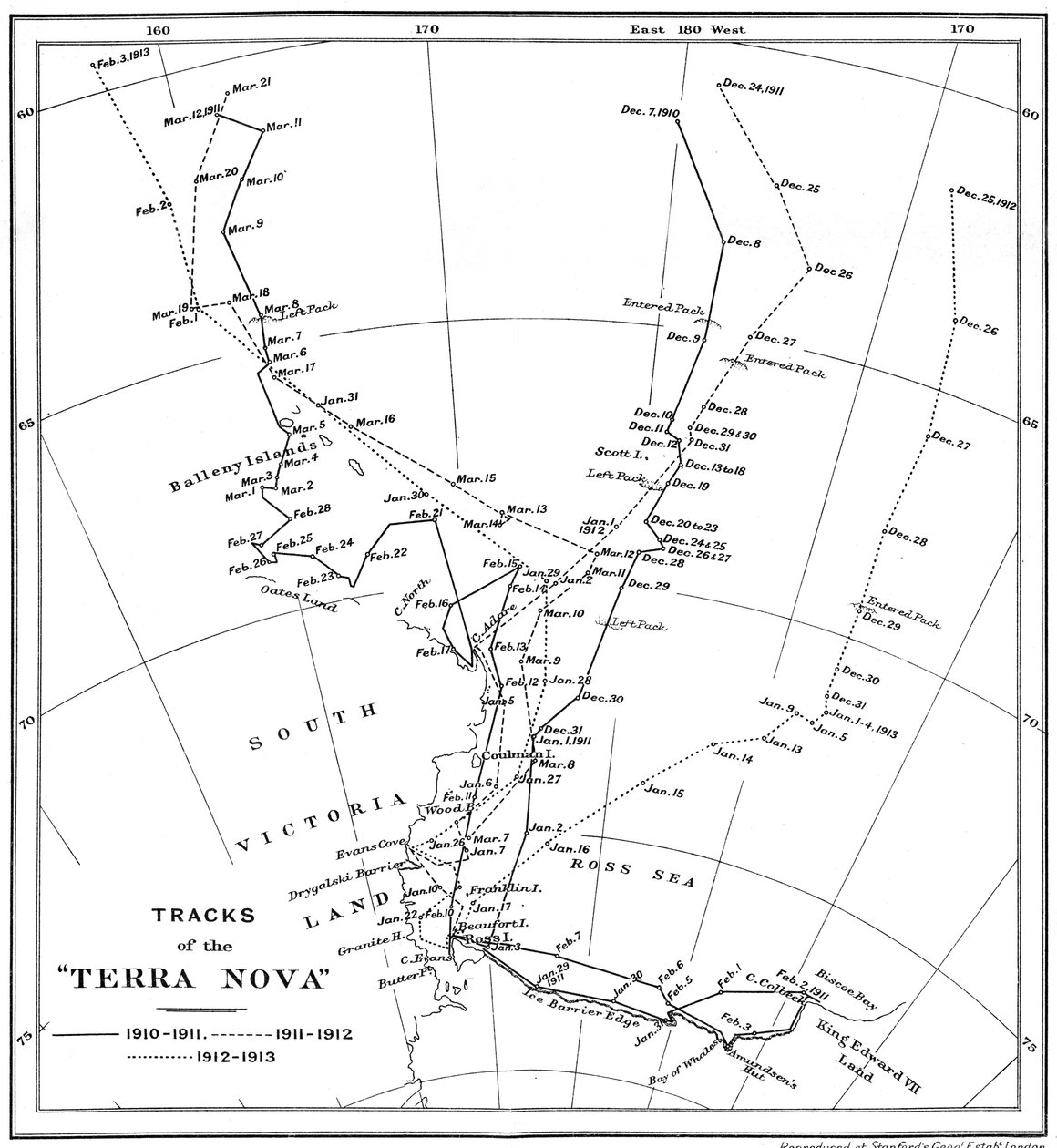 A Terra Nova nyomai, 1910-1913, 1913 alkotó: Unbekannt