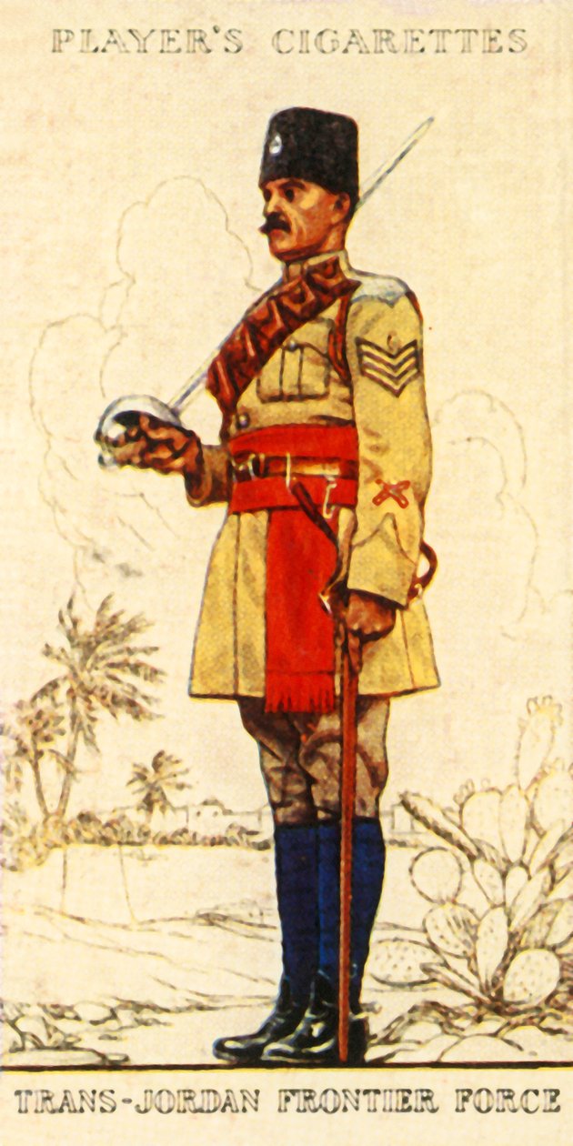 Transz-Jordán Határerő, 1936. alkotó: Unbekannt