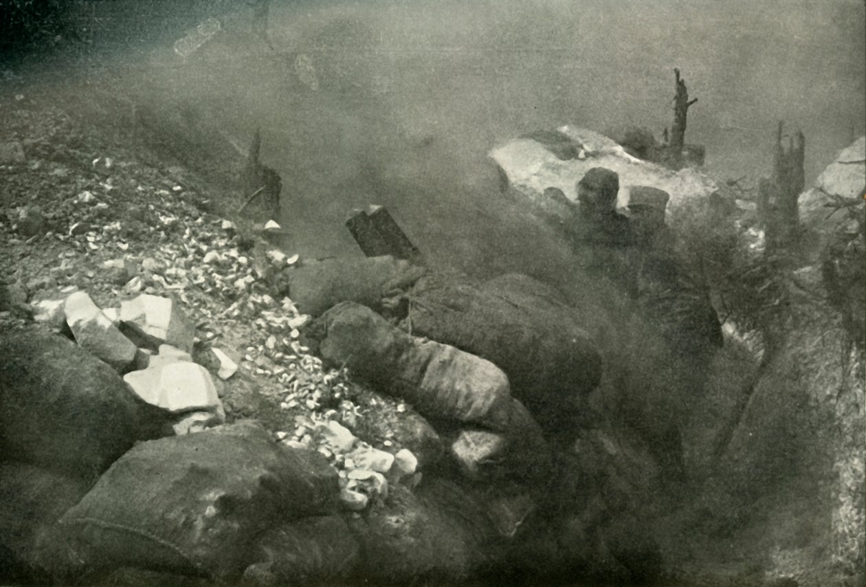 Árokharc az Argonne-ban, 1919. alkotó: Unbekannt
