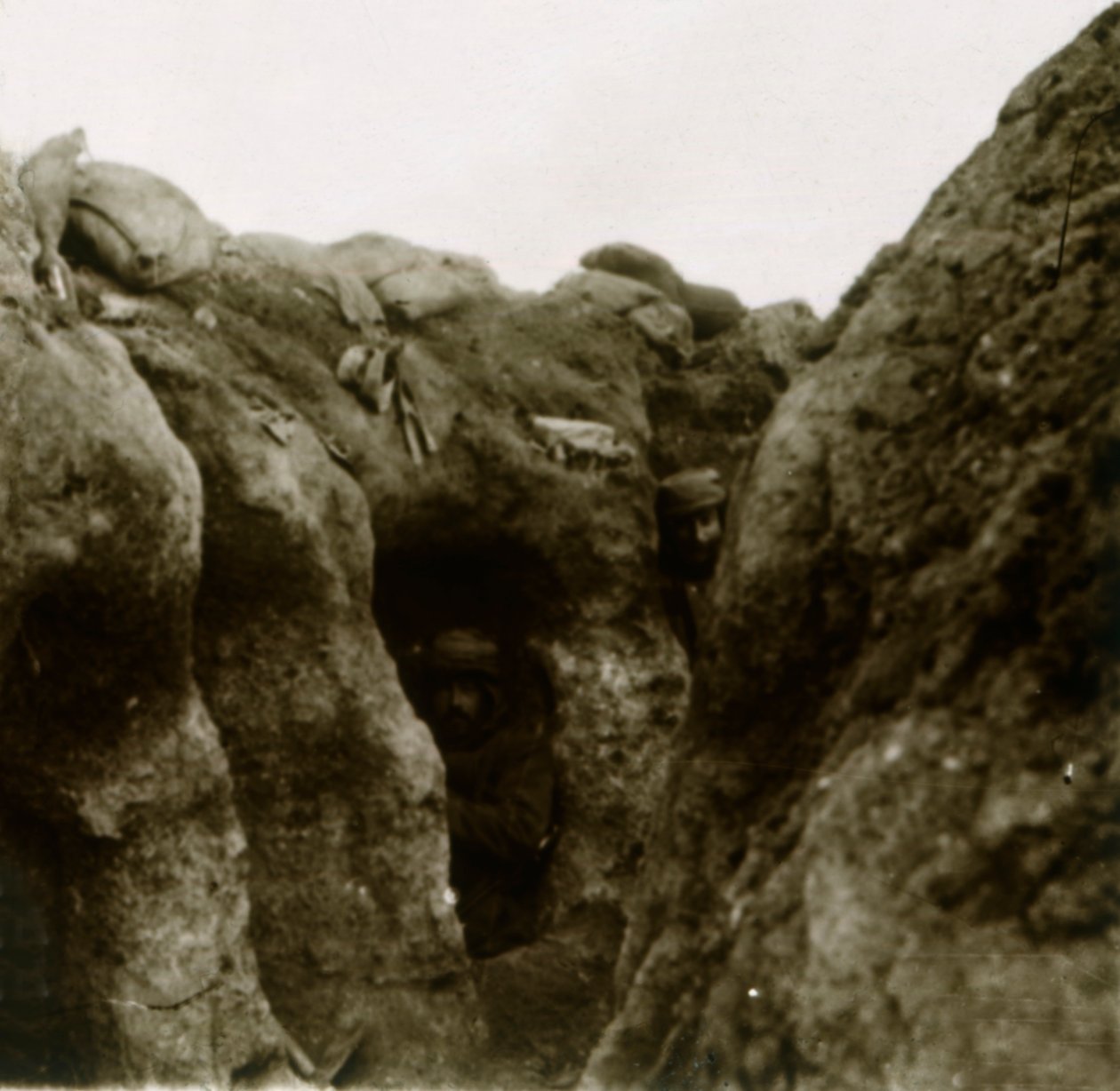 Árkok, c1914-c1918 alkotó: Unbekannt