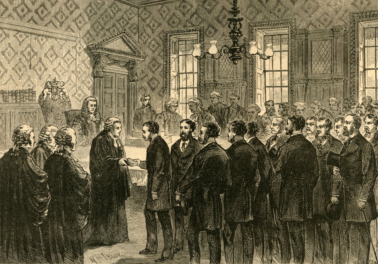 A Pix próbatétele, 1897. alkotó: Unbekannt