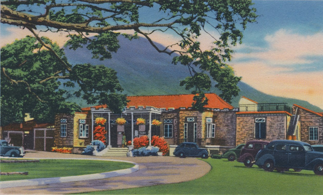 Trinidad Country Club, Trinidad, B.W.I., 1940-es évek. alkotó: Unbekannt