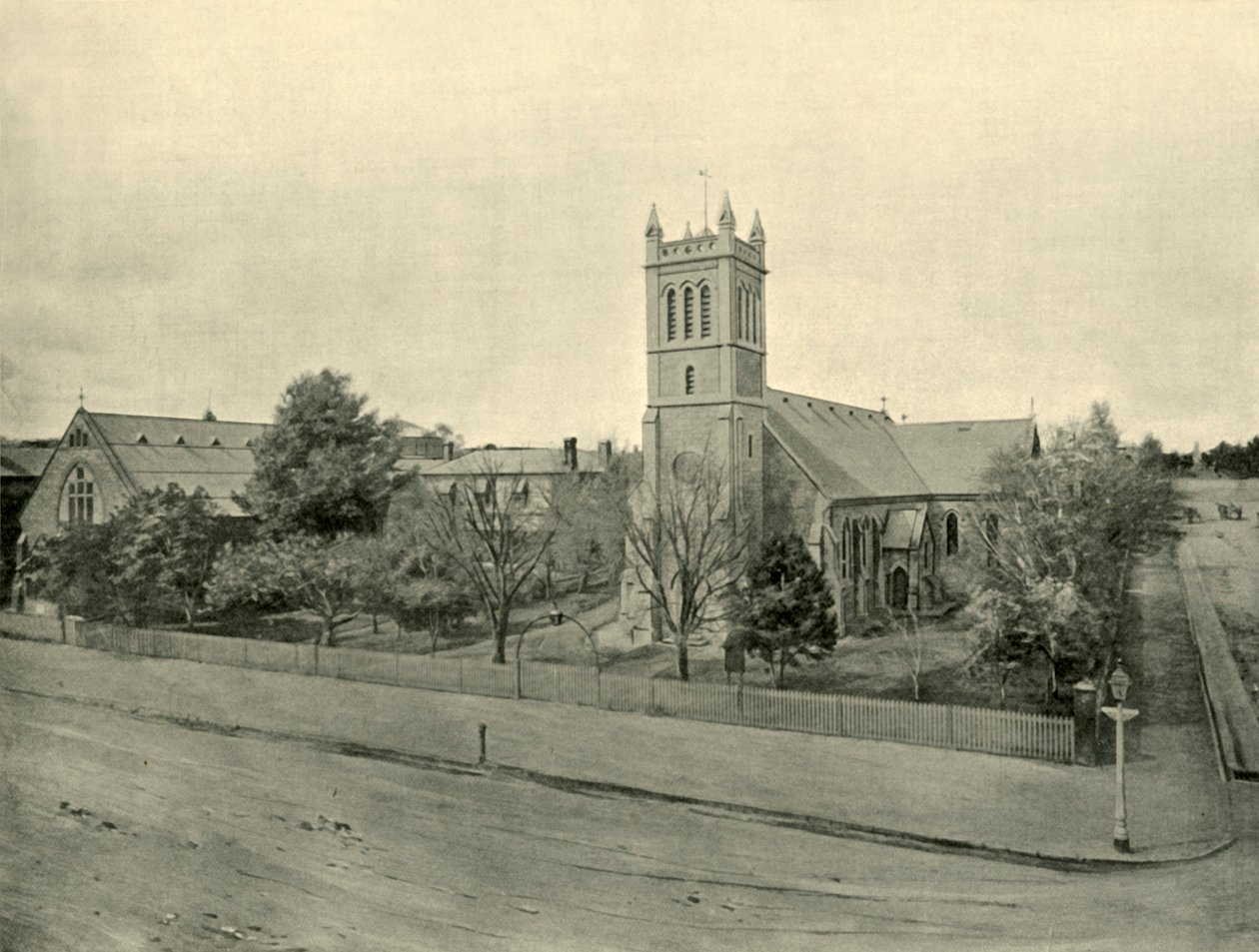Trinity Church, Adelaide, 1901. alkotó: Unbekannt
